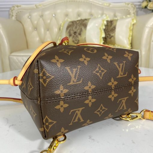 Louis Vuitton Montsouris BB Backpack M45516 M45502 Brown - Image 8