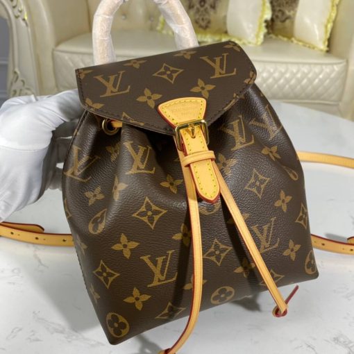 Louis Vuitton Montsouris BB Backpack M45516 M45502 Brown - Image 9