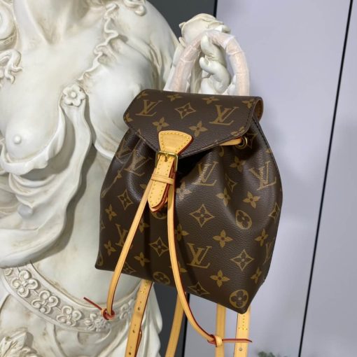 Louis Vuitton Montsouris BB Backpack M45516 M45502 Brown - Image 3