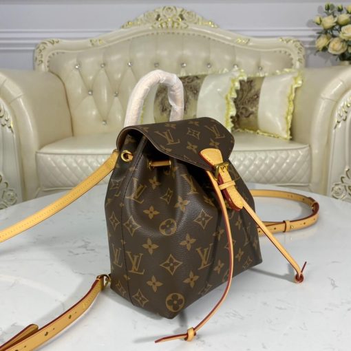 Louis Vuitton Montsouris BB Backpack M45516 M45502 Brown - Image 6