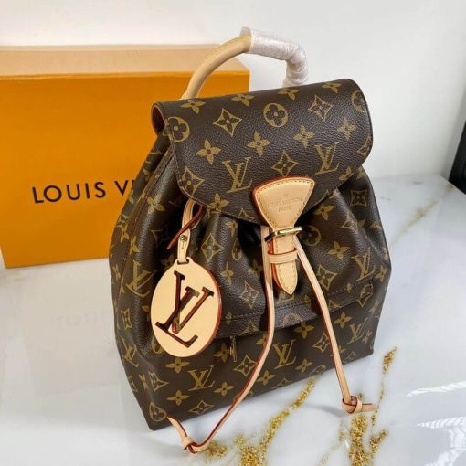 Louis Vuitton Montsouris PM Backpack M45501 M45515 Brown - Image 2
