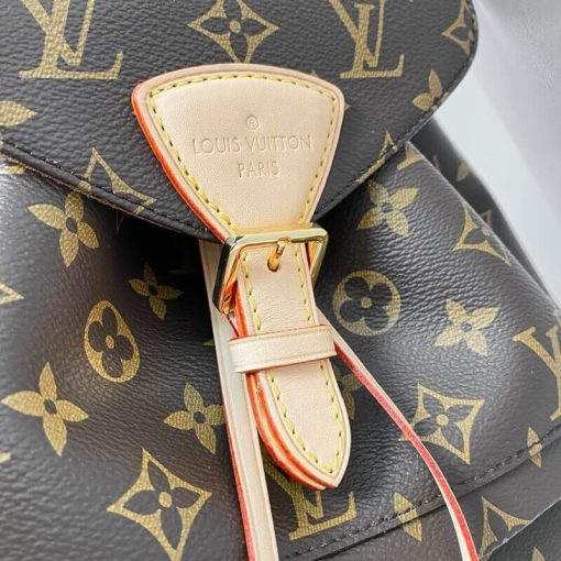 Louis Vuitton Montsouris PM Backpack M45501 M45515 Brown - Image 3