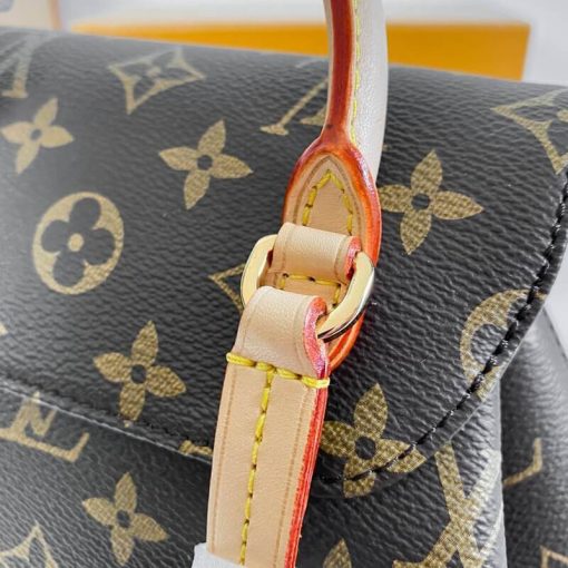 Louis Vuitton Montsouris PM Backpack M45501 M45515 Brown - Image 5