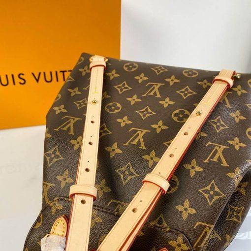 Louis Vuitton Montsouris PM Backpack M45501 M45515 Brown - Image 8