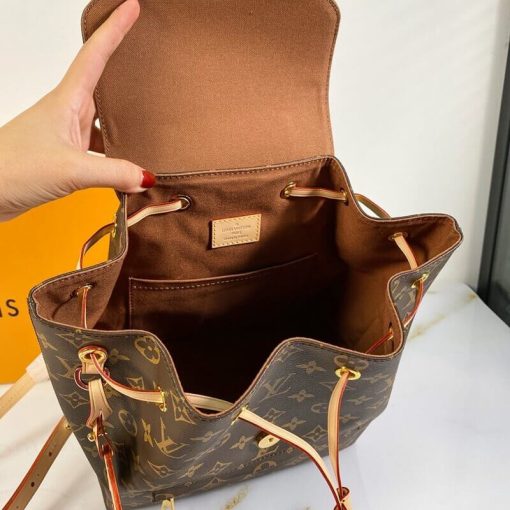 Louis Vuitton Montsouris PM Backpack M45501 M45515 Brown - Image 12