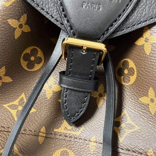 Louis Vuitton Montsouris PM Backpack M45501 M45515 Black - Image 7