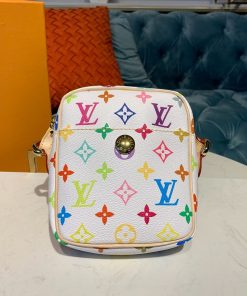 Louis Vuitton Multi-color Rift Bag M40055 White