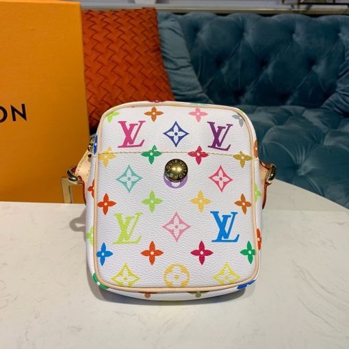 Louis Vuitton Multi-color Rift Bag M40055 White