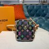 Louis Vuitton Multi-color Rift Bag M40055 Black