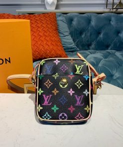 Louis Vuitton Multi-color Rift Bag M40055 Black