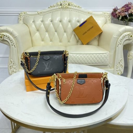 Louis Vuitton Multi Pochette Accessoires M45839 M58520 Caramel - Image 16