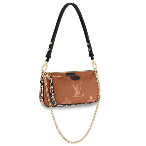 Louis Vuitton Multi Pochette Accessoires M45839 M58520 Caramel