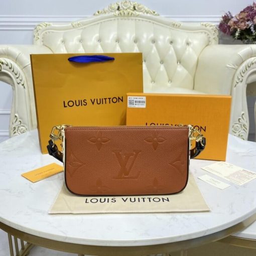 Louis Vuitton Multi Pochette Accessoires M45839 M58520 Caramel - Image 5