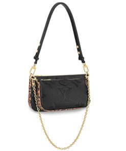 Louis Vuitton Multi Pochette Accessoires M45839 M58520 Black