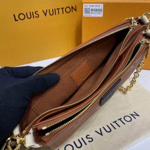 Louis Vuitton Multi Pochette Accessoires M45839 M58520 Caramel - Image 13