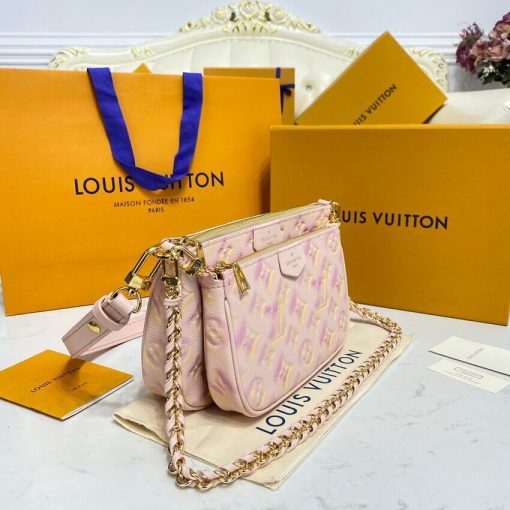 Louis Vuitton Multi Pochette Accessoires M46093 Pink - Image 4