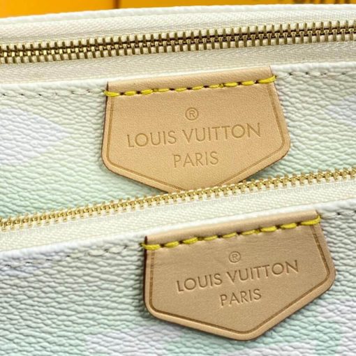 Louis Vuitton Multi Pochette Accessoires M57633 M57634 Blue - Image 14