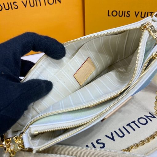 Louis Vuitton Multi Pochette Accessoires M57633 M57634 Blue - Image 18