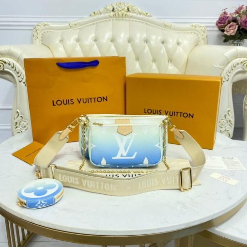 Louis Vuitton Multi Pochette Accessoires M57633 M57634 Pink - Image 5