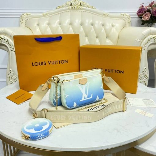 Louis Vuitton Multi Pochette Accessoires M57633 M57634 Pink - Image 6