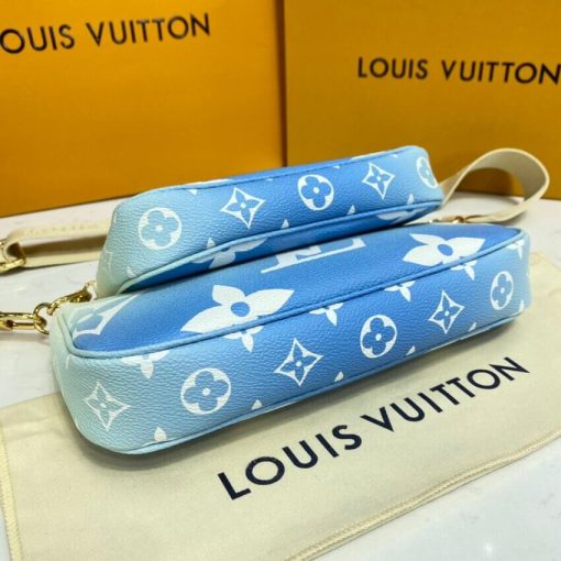 Louis Vuitton Multi Pochette Accessoires M57633 M57634 Pink - Image 8