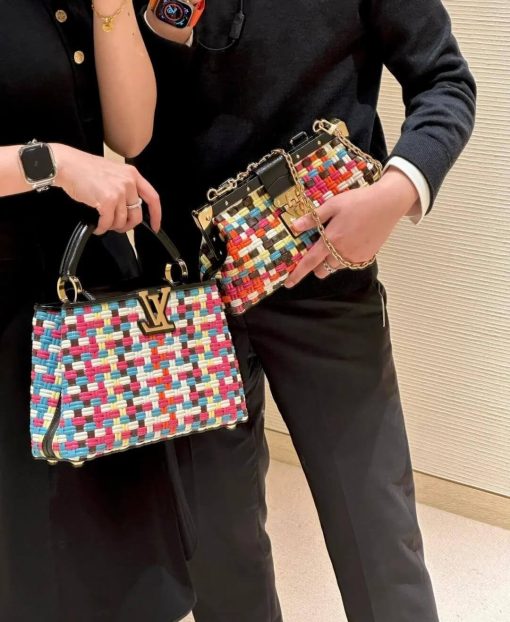 Louis Vuitton Multicolor Coated Canvas Capucines BB Bag M22270 - Image 2
