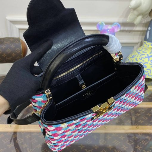 Louis Vuitton Multicolor Coated Canvas Capucines BB Bag M22270 - Image 14