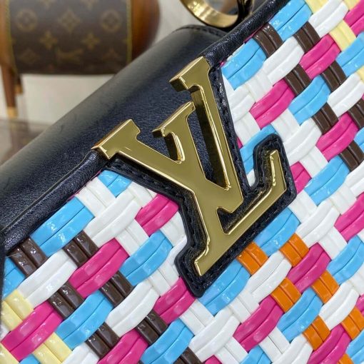 Louis Vuitton Multicolor Coated Canvas Capucines BB Bag M22270 - Image 10