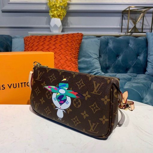 Louis Vuitton Murakami Flower Hat Pochette Accessoires M51980 - Image 2