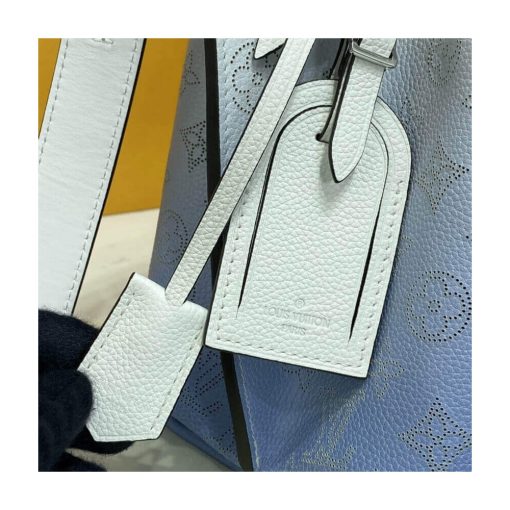 Louis Vuitton Muria Bag Gradient Blue Mahina Leather M57853 - Image 9