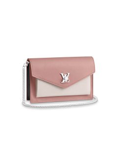 Louis Vuitton Mylockme Chain Pochette M63471 M63980 Pink