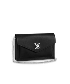 Louis Vuitton Mylockme Chain Pochette M63471 M63980 Black