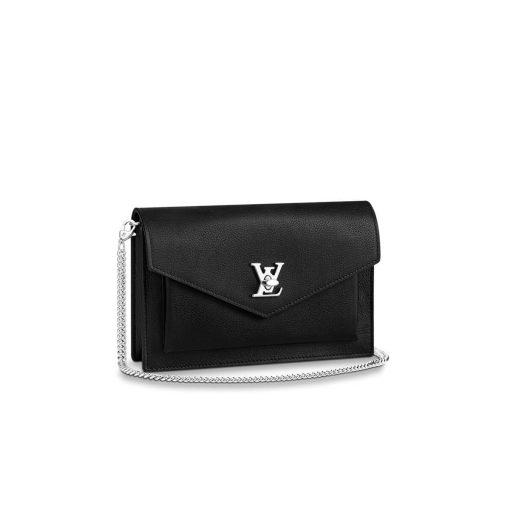 Louis Vuitton Mylockme Chain Pochette M63471 M63980 Black
