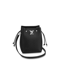 Louis Vuitton Nano Lockme Bucket M68709 Black