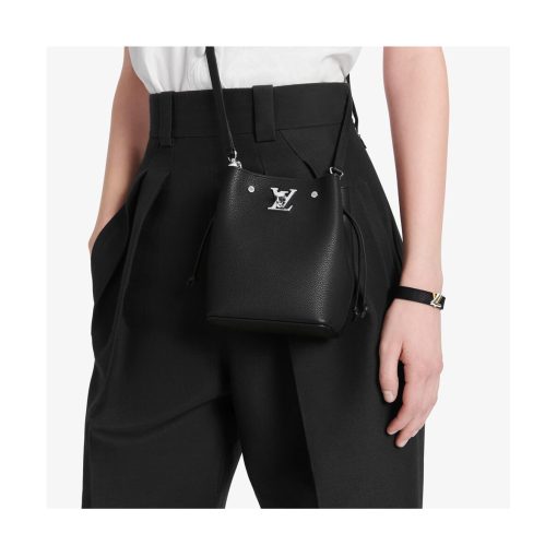 Louis Vuitton Nano Lockme Bucket M68709 Black - Image 2