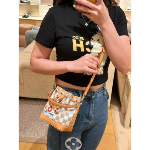Louis Vuitton Nano Noe N40511 with Vivienne Print - Image 3