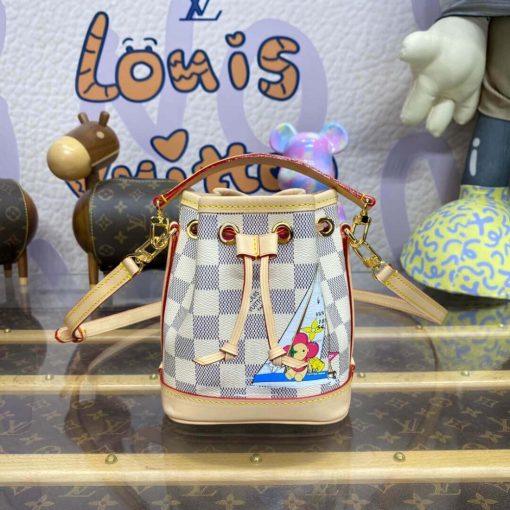 Louis Vuitton Nano Noe N40511 with Vivienne Print - Image 4