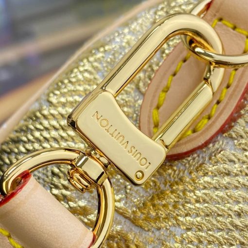 Louis Vuitton Nano Speedy M82242 Gold - Image 11