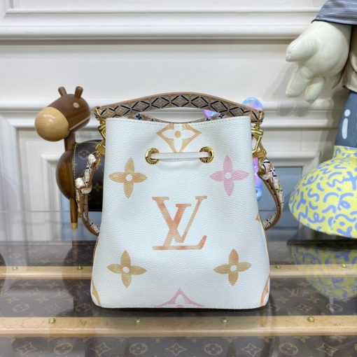 Louis Vuitton Neonoe BB M22985 M22986 Pink - Image 7