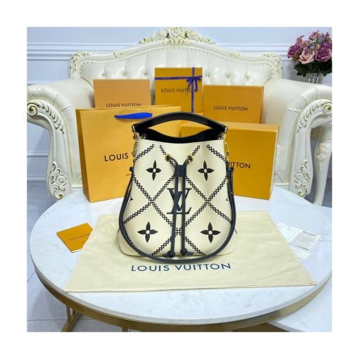 Louis Vuitton Neonoe MM M46023 Creme Beige/Black - Image 6