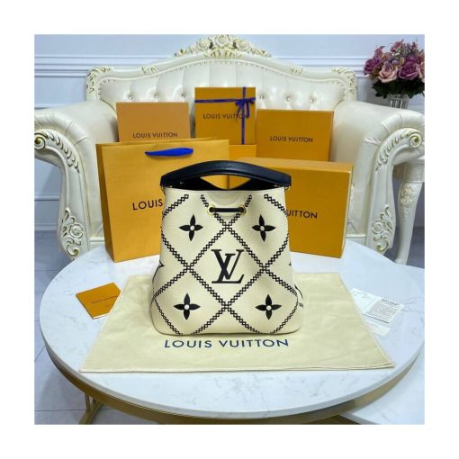 Louis Vuitton Neonoe MM M46023 Creme Beige/Black - Image 8