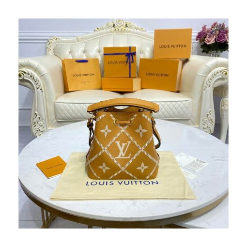 Louis Vuitton NeoNoe MM M46023 M46029 Apricot - Image 5