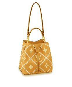 Louis Vuitton Neonoe MM M46029 Arizona Brown/Creme Beige