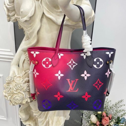 Louis Vuitton Neverfull MM M20511 Midnight Fuchsia - Image 2