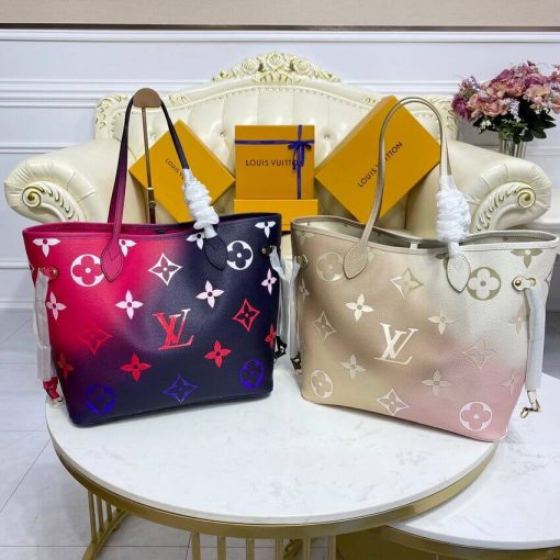 Louis Vuitton Neverfull MM M20511 Midnight Fuchsia - Image 12