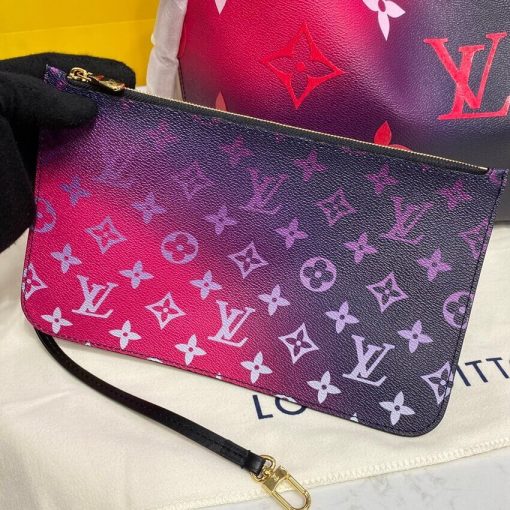 Louis Vuitton Neverfull MM M20511 Midnight Fuchsia - Image 8