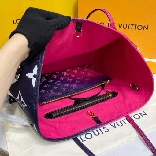 Louis Vuitton Neverfull MM M20511 Midnight Fuchsia - Image 10