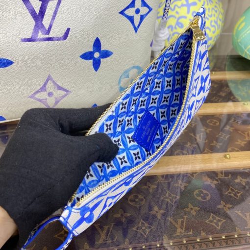 Louis Vuitton Neverfull MM M22978 M22979 M22980 Blue - Image 8