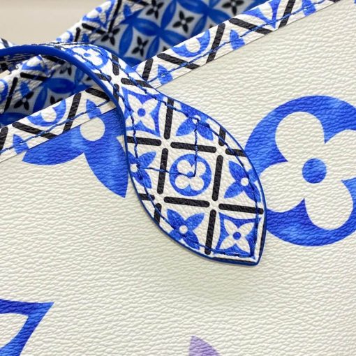 Louis Vuitton Neverfull MM M22978 M22979 M22980 Blue - Image 9