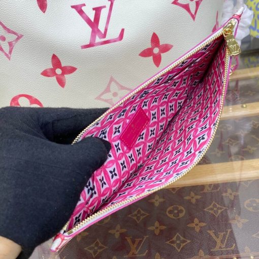 Louis Vuitton Neverfull MM M22978 M22979 M22980 Pink - Image 9